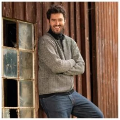 Jacke Wolly - Wolljacke -Outdoor-Ausrüstung albmerino jacke wolly wolljacke detail 4