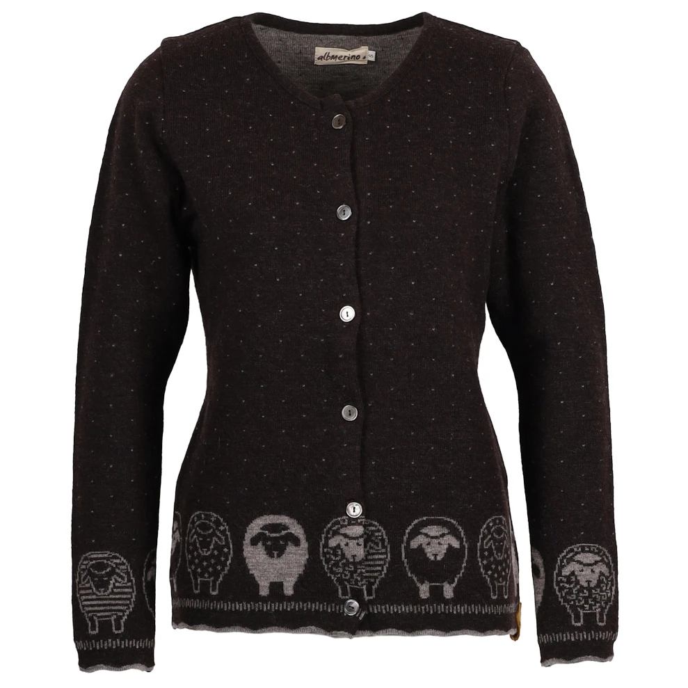 Women's Strickjacke Schäfle - Wolljacke 1 Women's Strickjacke Schäfle - Wolljacke