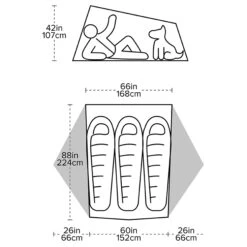 Big Agnes Tiger Wall UL3 - 3-Personen Zelt -Outdoor-Ausrüstung big agnes tiger wall ul3 3 personen zelt bf 1 detail 6