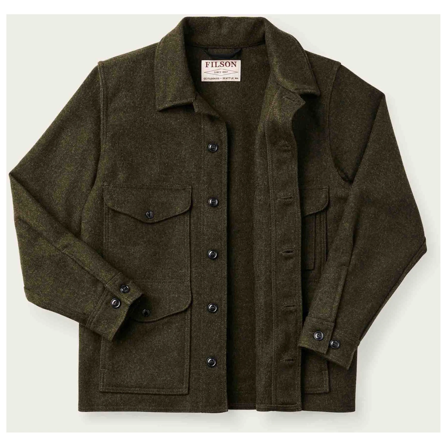 Filson Mackinaw Cruiser - Wolljacke 3 Filson Mackinaw Cruiser - Wolljacke – Bild 3