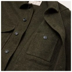 Filson Mackinaw Cruiser - Wolljacke 11 Filson Mackinaw Cruiser - Wolljacke -Outdoor-Ausrüstung filson mackinaw cruiser wolljacke detail 5