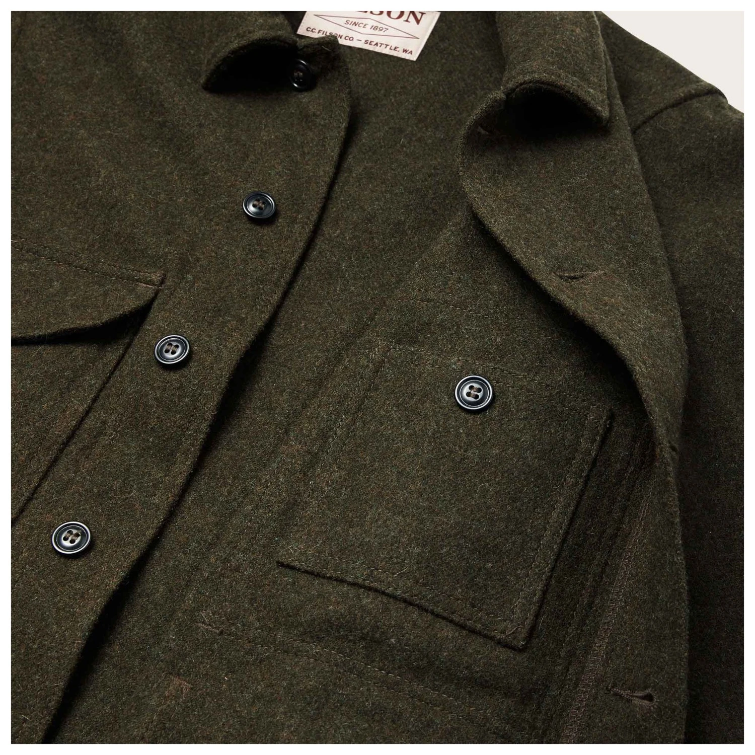 Filson Mackinaw Cruiser - Wolljacke 5 Filson Mackinaw Cruiser - Wolljacke – Bild 5