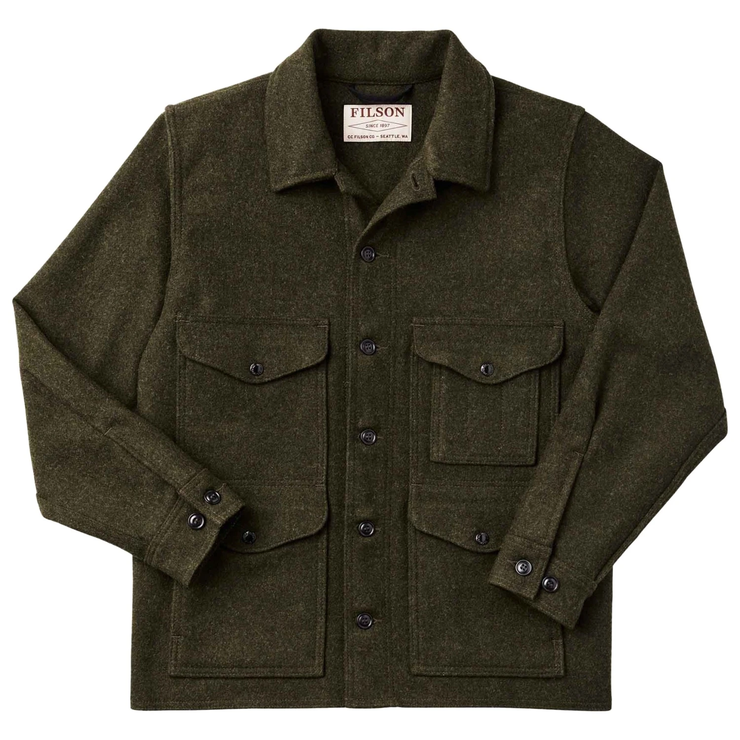 Filson Mackinaw Cruiser - Wolljacke 1 Filson Mackinaw Cruiser - Wolljacke