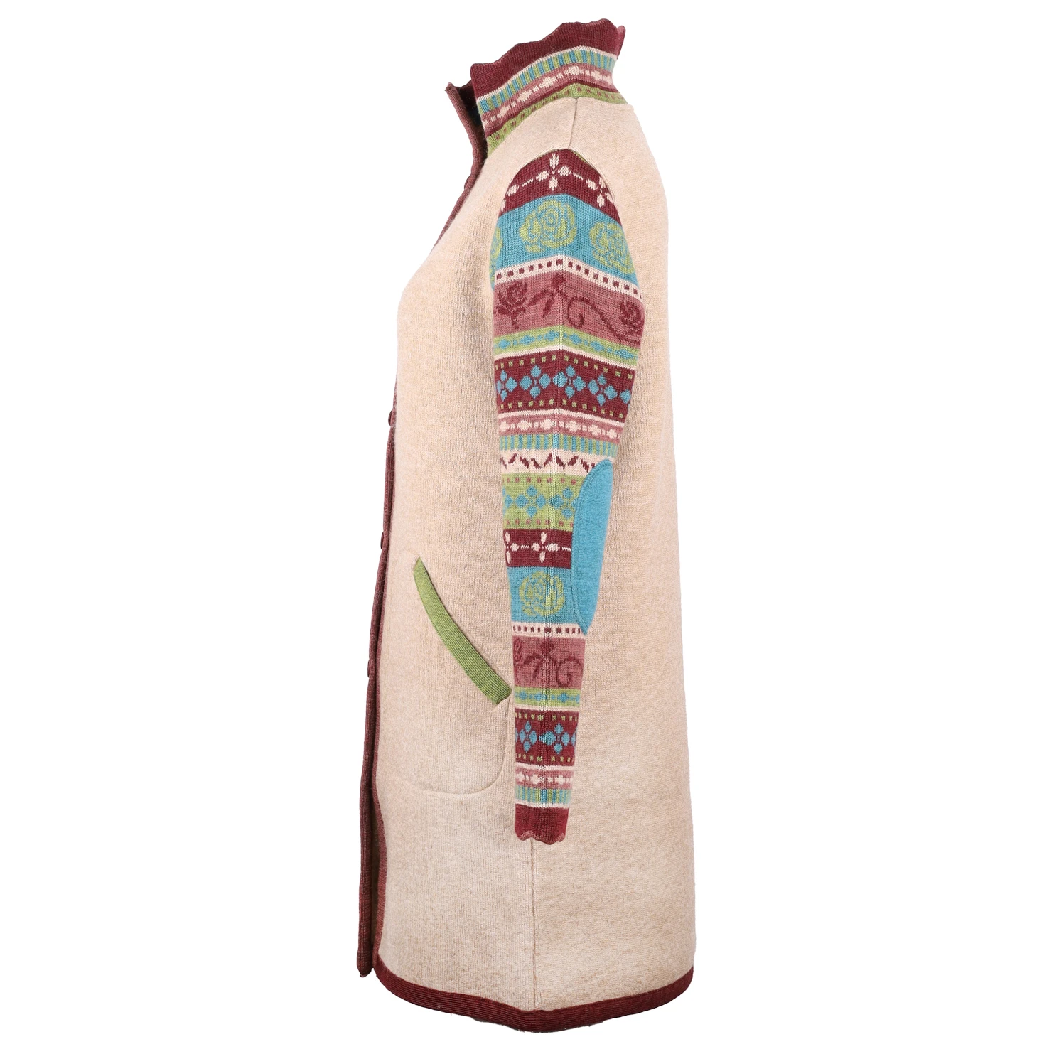 Women's Oversize Mantel Rosalia - Wolljacke 2 Women's Oversize Mantel Rosalia - Wolljacke – Bild 2