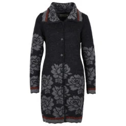 Women's Strickmantel Mary - Wolljacke -Outdoor-Ausrüstung flomax womens strickmantel mary wolljacke 1