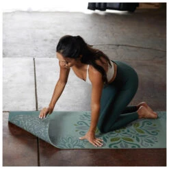 Gaiam 6 Mm Premium Reversible Yoga Mat - Yogamatte -Outdoor-Ausrüstung gaiam 6 mm premium reversible yoga mat yogamatte detail 6