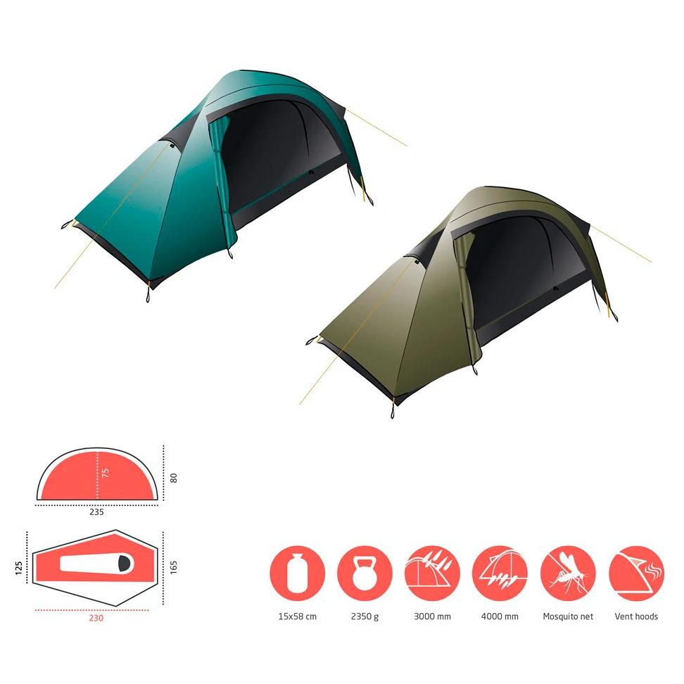 Grand Canyon Apex 1 - 1-Personen Zelt 11 Grand Canyon Apex 1 - 1-Personen Zelt – Bild 11