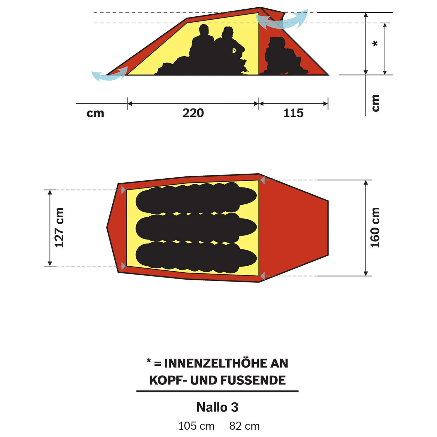 Hilleberg Nallo 3 - 3-Personen Zelt 2 Hilleberg Nallo 3 - 3-Personen Zelt – Bild 2