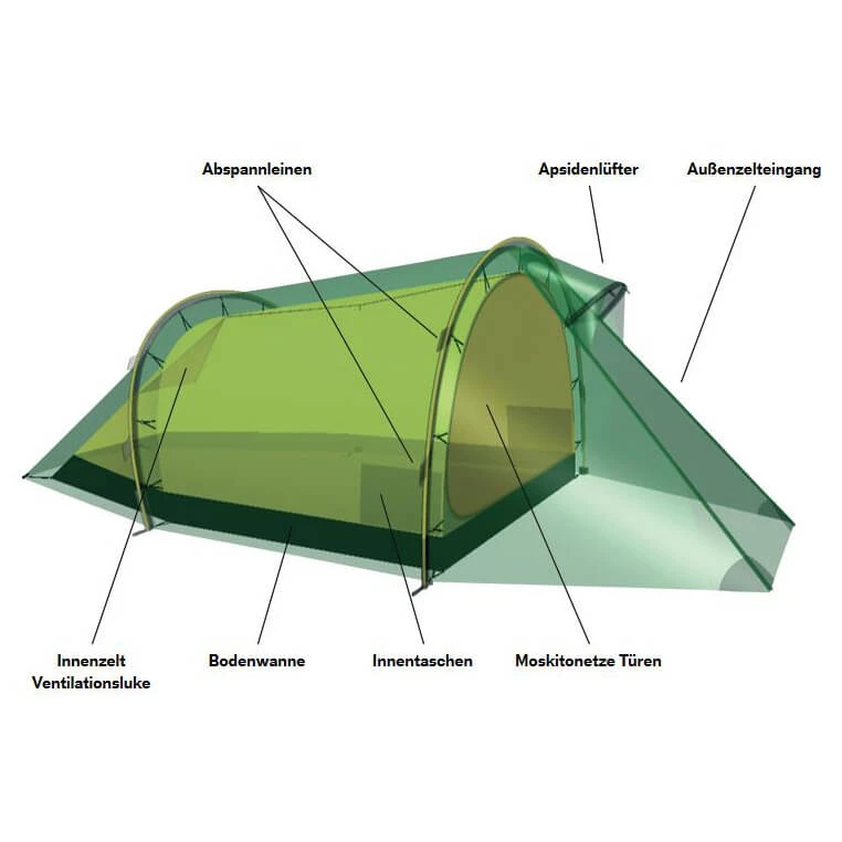 Hilleberg Nallo 3 - 3-Personen Zelt 5 Hilleberg Nallo 3 - 3-Personen Zelt – Bild 5