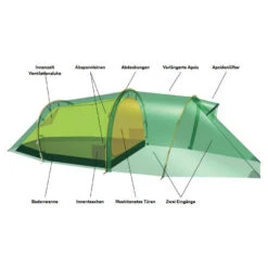 Hilleberg Nallo 4 GT - 4-Personen Zelt 6 Hilleberg Nallo 4 GT - 4-Personen Zelt -Outdoor-Ausrüstung hilleberg nallo 4 gt 4 personen zelt detail 6
