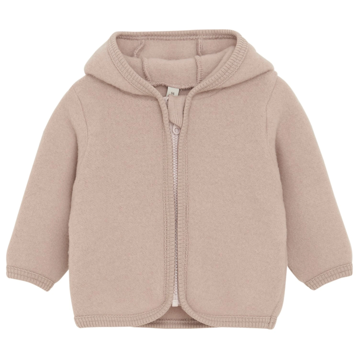 Huttelihut Baby's Jacket Bear Ears Wool Fleece - Merinojacke 5 Huttelihut Baby's Jacket Bear Ears Wool Fleece - Merinojacke – Bild 5