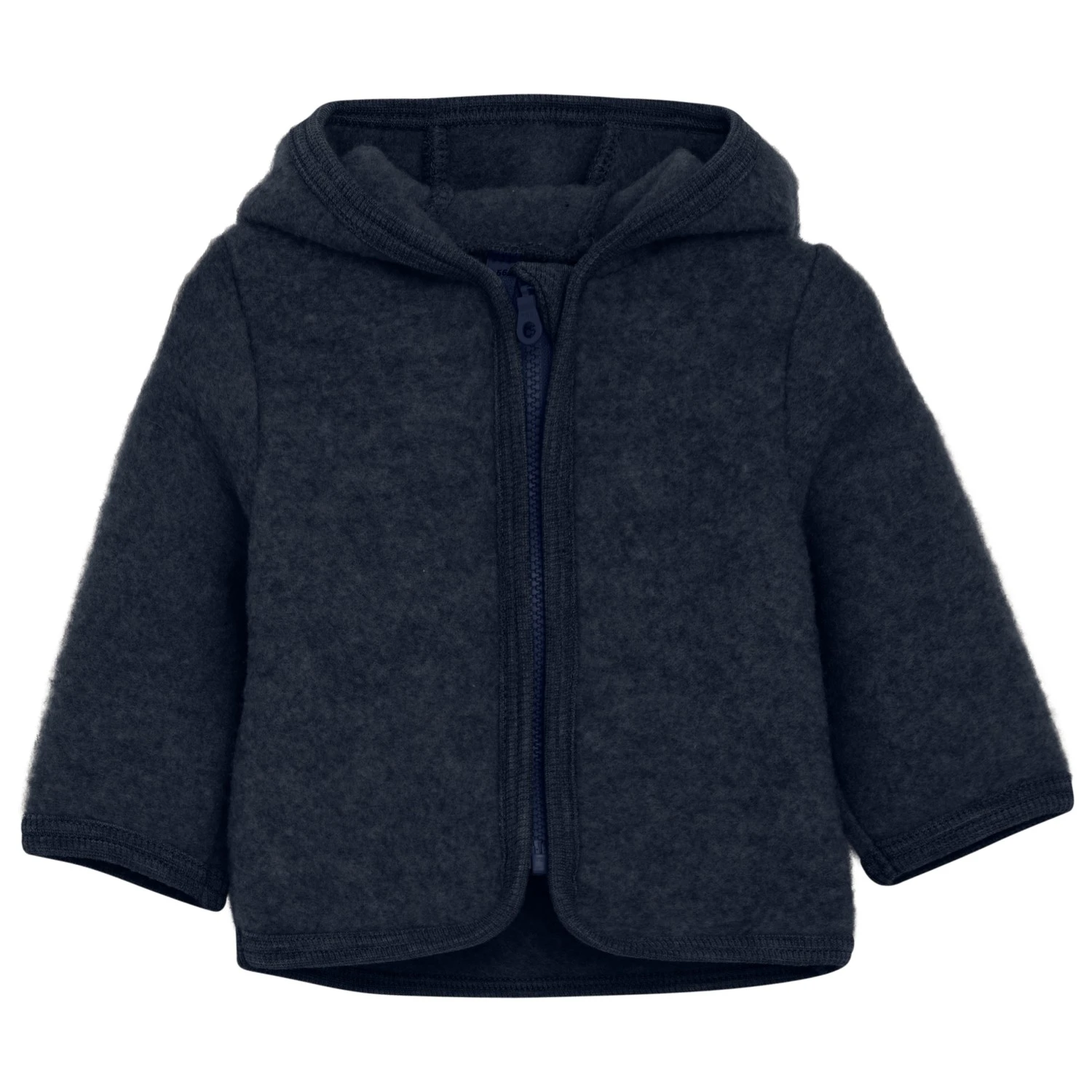 Huttelihut Kid's Jacket Wool Fleece With Hood - Merinojacke 1 Huttelihut Kid's Jacket Wool Fleece With Hood - Merinojacke