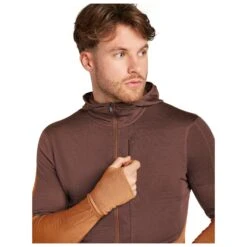 Icebreaker Merino 200 Realfleece Descender L/S Zip Hoodie - Fleecepullover 27 Icebreaker Merino 200 Realfleece Descender L/S Zip Hoodie - Fleecepullover -Outdoor-Ausrüstung icebreaker merino 200 realfleece descender l s zip hoodie fleecepullover detail 12