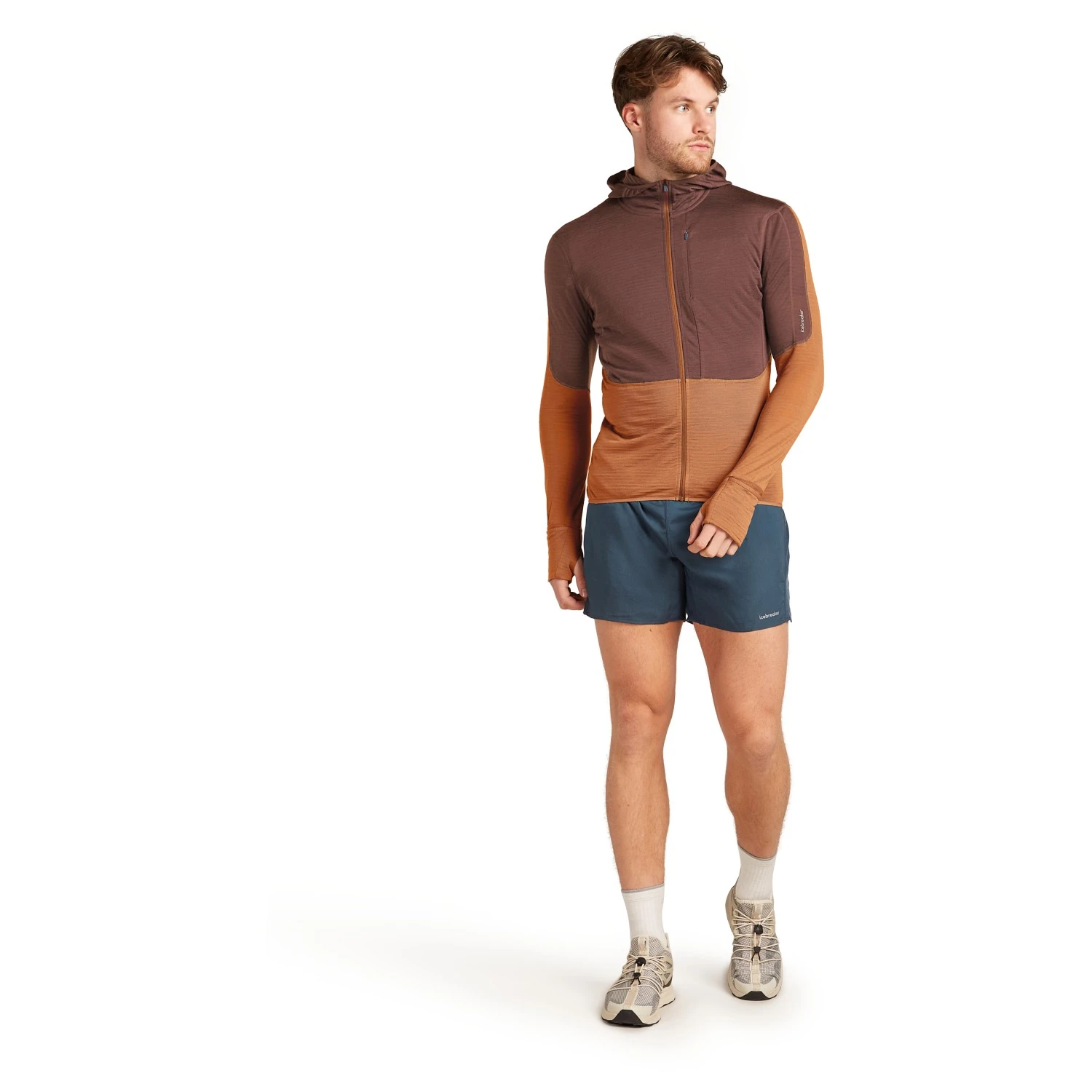 Icebreaker Merino 200 Realfleece Descender L/S Zip Hoodie - Fleecepullover 5 Icebreaker Merino 200 Realfleece Descender L/S Zip Hoodie - Fleecepullover – Bild 5