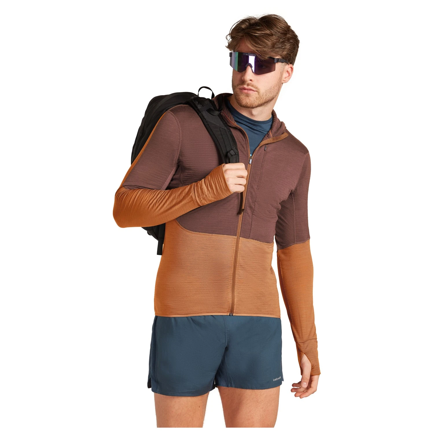 Icebreaker Merino 200 Realfleece Descender L/S Zip Hoodie - Fleecepullover 6 Icebreaker Merino 200 Realfleece Descender L/S Zip Hoodie - Fleecepullover – Bild 6