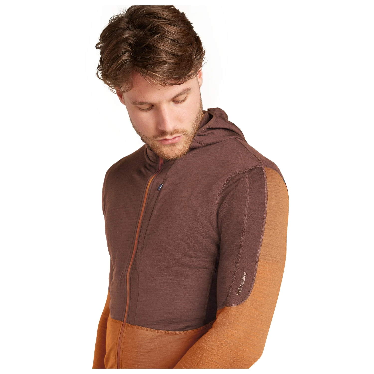 Icebreaker Merino 200 Realfleece Descender L/S Zip Hoodie - Fleecepullover 7 Icebreaker Merino 200 Realfleece Descender L/S Zip Hoodie - Fleecepullover – Bild 7