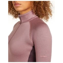 Icebreaker Women's Merino 260 Zoneknit L/S Half Zip - Merinopullover 16 Icebreaker Women's Merino 260 Zoneknit L/S Half Zip - Merinopullover -Outdoor-Ausrüstung icebreaker womens merino 260 zoneknit l s half zip merinopullover detail 6