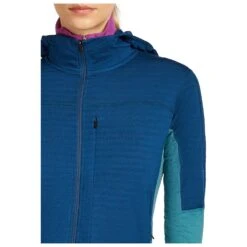 Icebreaker Women's Merino Blend 300 Realfleece Descender - Merinojacke 22 Icebreaker Women's Merino Blend 300 Realfleece Descender - Merinojacke -Outdoor-Ausrüstung icebreaker womens merino blend 300 realfleece descender merinojacke detail 11