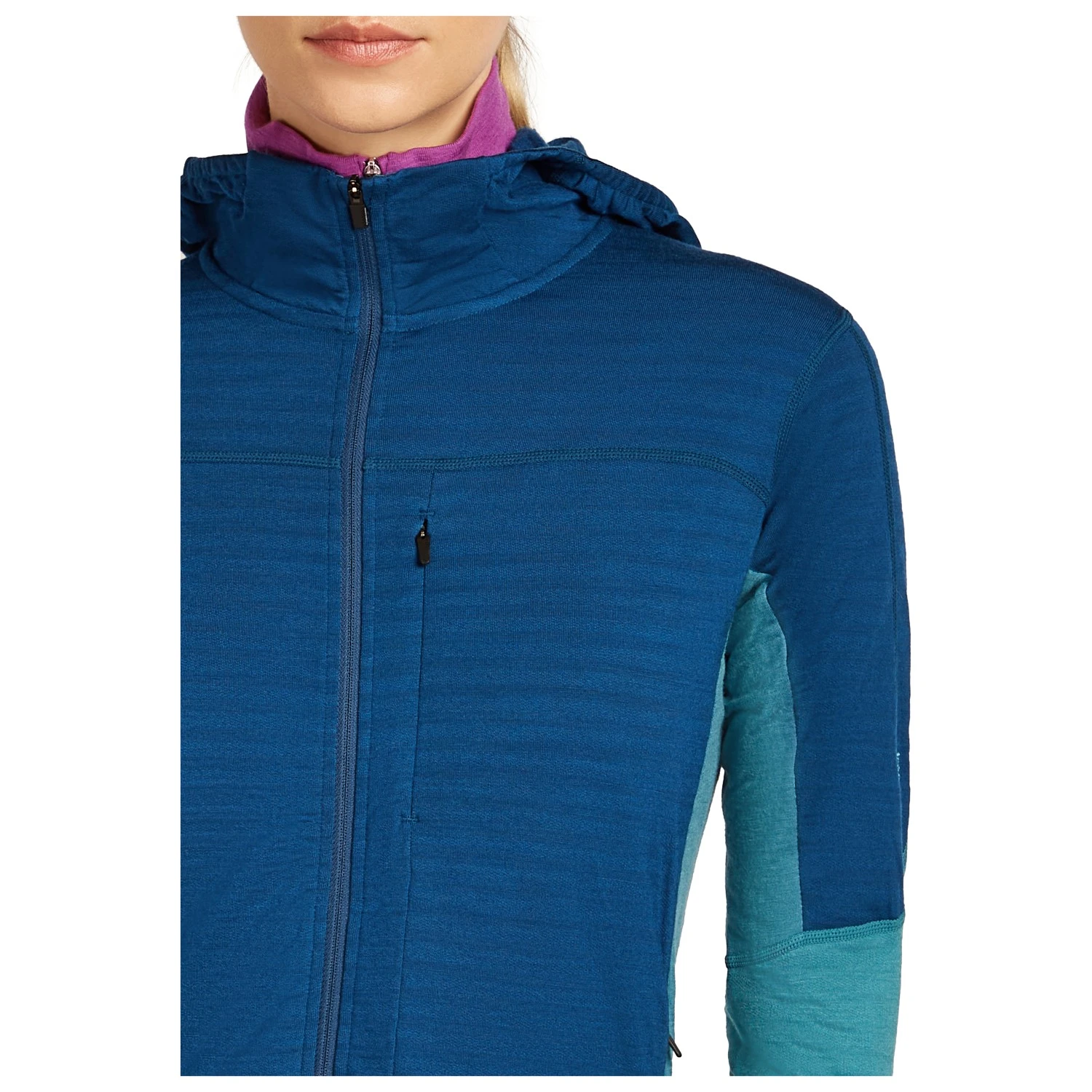 Icebreaker Women's Merino Blend 300 Realfleece Descender - Merinojacke 11 Icebreaker Women's Merino Blend 300 Realfleece Descender - Merinojacke – Bild 11