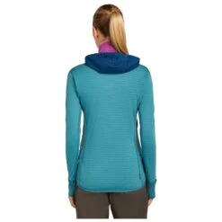 Icebreaker Women's Merino Blend 300 Realfleece Descender - Merinojacke 14 Icebreaker Women's Merino Blend 300 Realfleece Descender - Merinojacke -Outdoor-Ausrüstung icebreaker womens merino blend 300 realfleece descender merinojacke detail 3