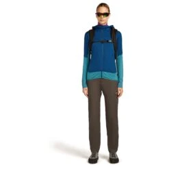 Icebreaker Women's Merino Blend 300 Realfleece Descender - Merinojacke 16 Icebreaker Women's Merino Blend 300 Realfleece Descender - Merinojacke -Outdoor-Ausrüstung icebreaker womens merino blend 300 realfleece descender merinojacke detail 5