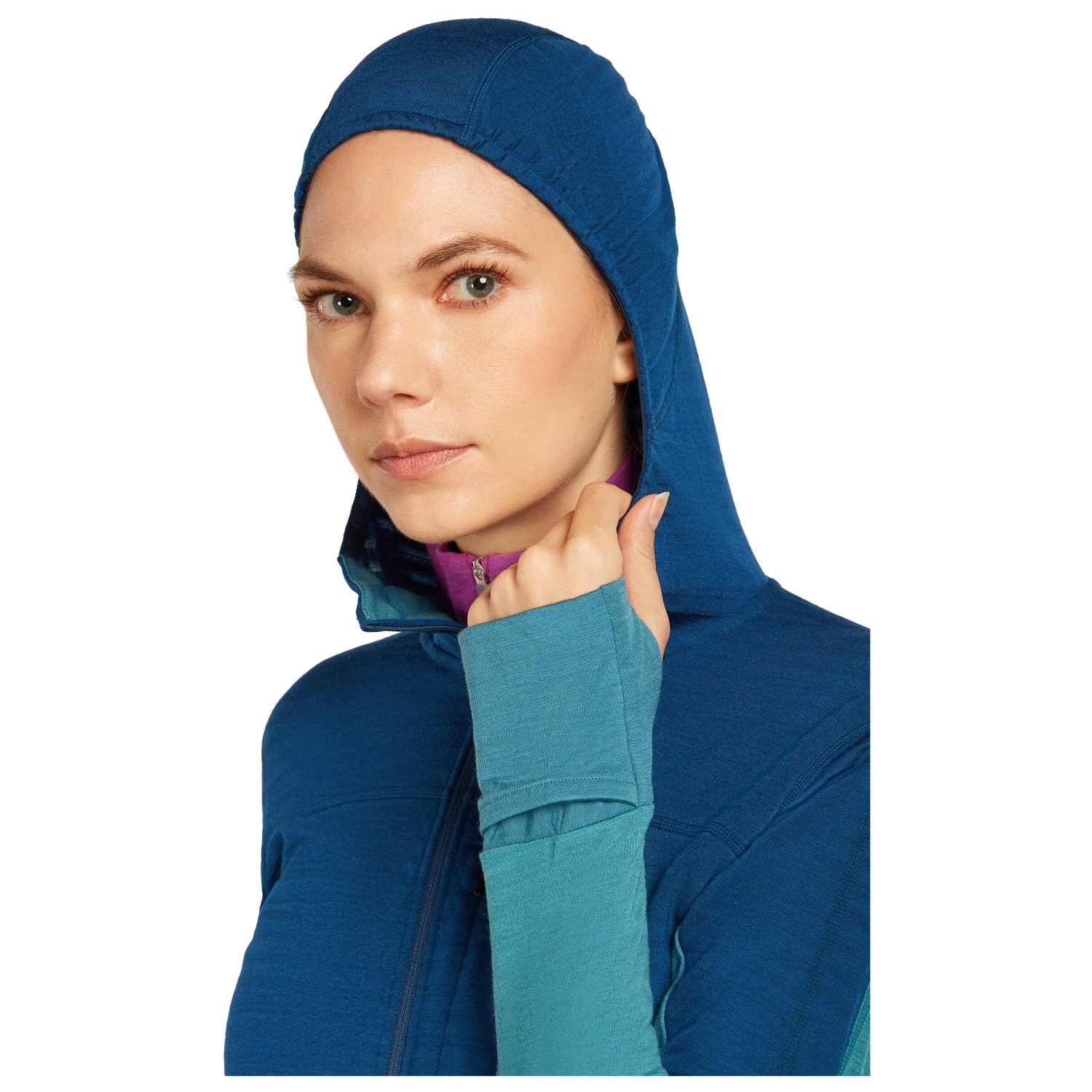 Icebreaker Women's Merino Blend 300 Realfleece Descender - Merinojacke 9 Icebreaker Women's Merino Blend 300 Realfleece Descender - Merinojacke – Bild 9