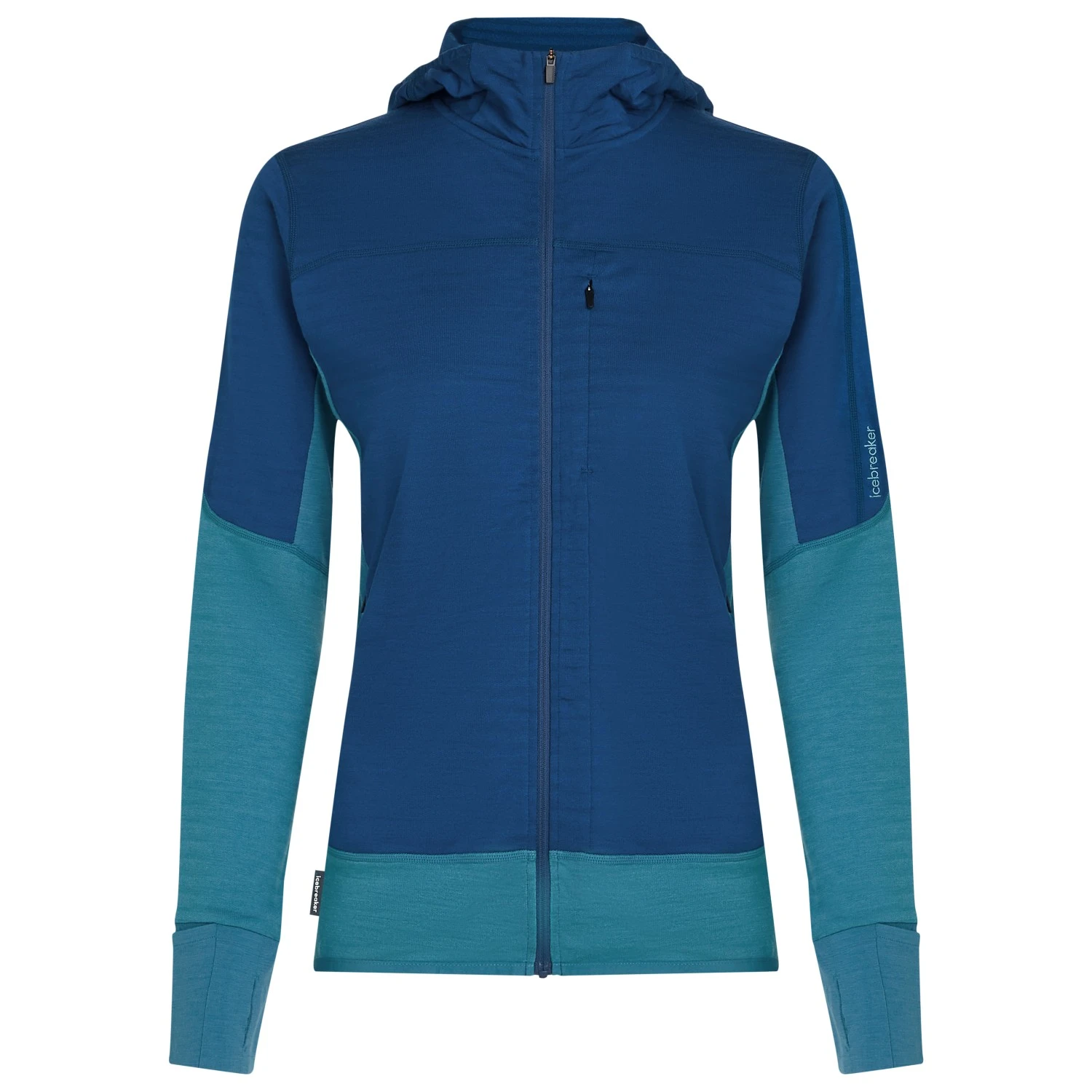 Icebreaker Women's Merino Blend 300 Realfleece Descender - Merinojacke 1 Icebreaker Women's Merino Blend 300 Realfleece Descender - Merinojacke