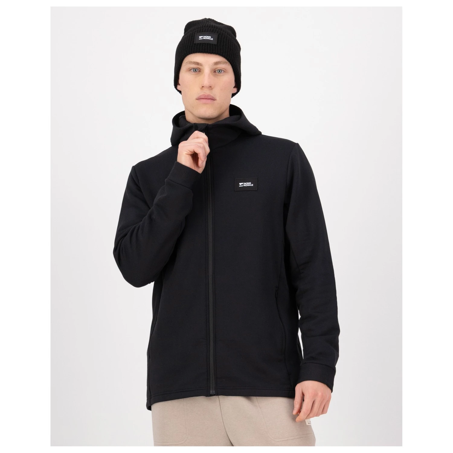 Mons Royale Arcadia Merino Fleece Hoody - Fleecepullover 3 Mons Royale Arcadia Merino Fleece Hoody - Fleecepullover – Bild 3