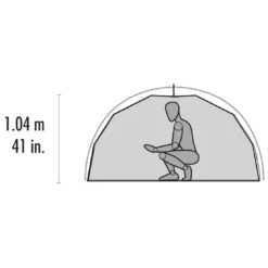 MSR Elixir 3 - 3-Personen Zelt 14 MSR Elixir 3 - 3-Personen Zelt -Outdoor-Ausrüstung msr elixir 3 3 personen zelt bf detail 7