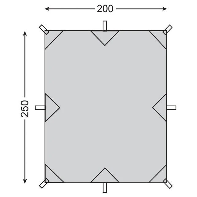 Nordisk Voss 5 Ultra-LightWeight - Tarp 5 Nordisk Voss 5 Ultra-LightWeight - Tarp – Bild 5