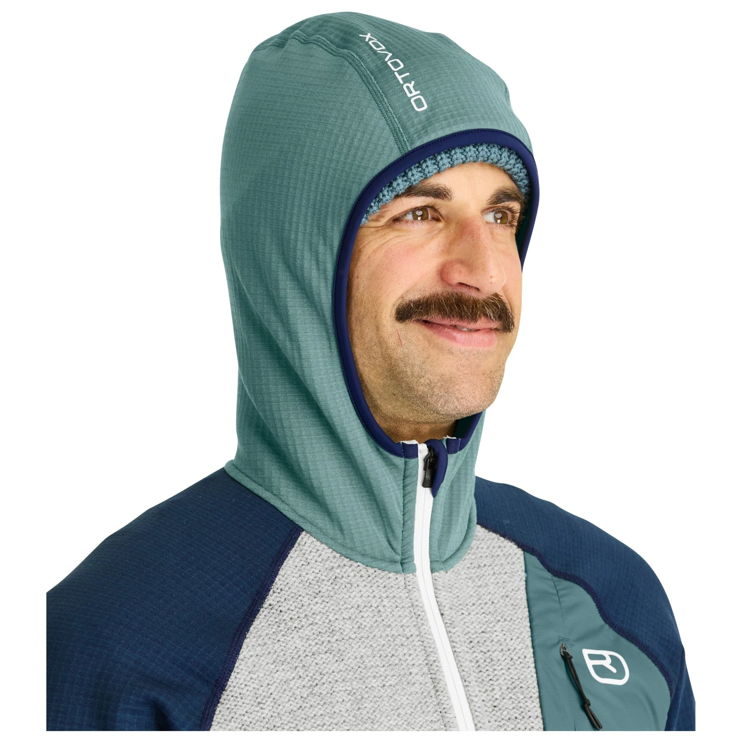 Ortovox Fleece Grid Plus Classic Knit Hoody - Fleecejacke 3 Ortovox Fleece Grid Plus Classic Knit Hoody - Fleecejacke – Bild 3