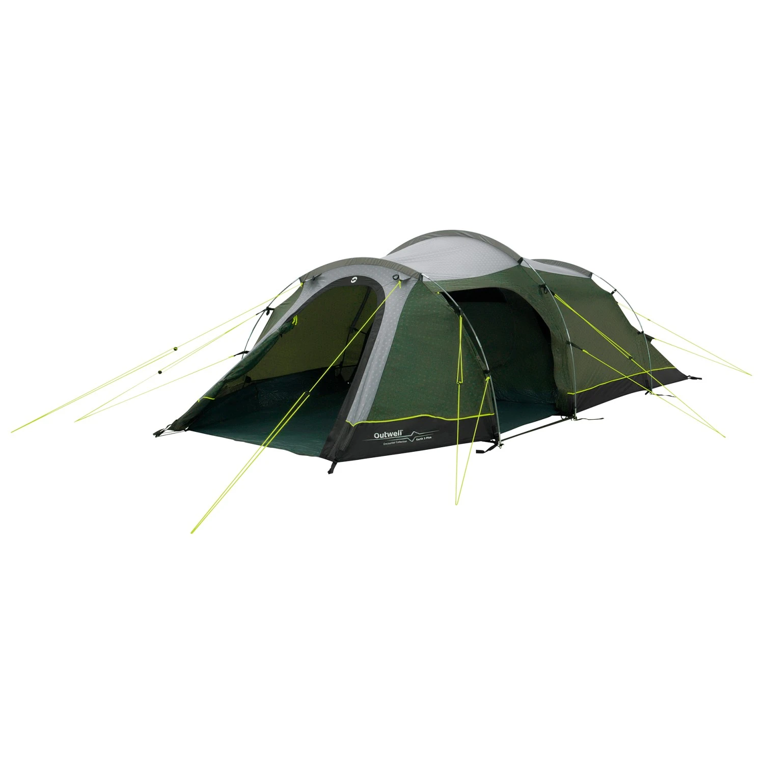 Outwell Earth 3 Plus - 3-Personen Zelt 2 Outwell Earth 3 Plus - 3-Personen Zelt – Bild 2