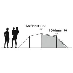 Outwell Earth 3 Plus - 3-Personen Zelt 16 Outwell Earth 3 Plus - 3-Personen Zelt -Outdoor-Ausrüstung outwell earth 3 plus 3 personen zelt detail 6