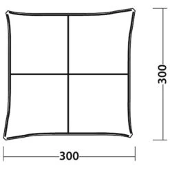 Outwell Event Lounge M Side Wall With Zipper Set - Pavillon -Outdoor-Ausrüstung outwell event lounge m side wall with zipper set pavillon detail 5