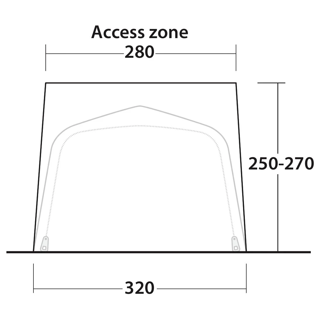 Outwell Tall Connection Parkville 200SA - Zelterweiterung 11 Outwell Tall Connection Parkville 200SA - Zelterweiterung – Bild 11