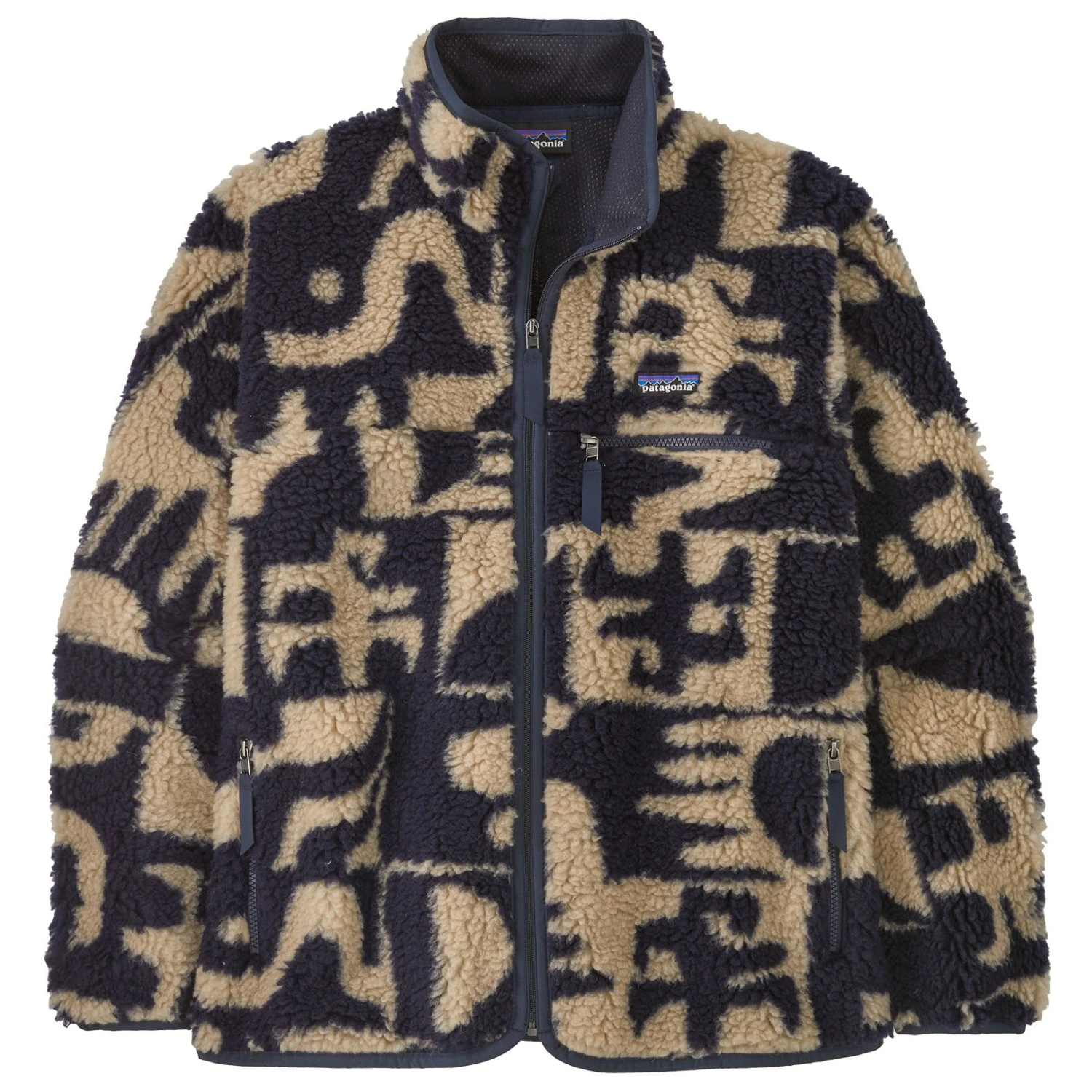 Patagonia Natural Blend Retro Cardigan 20% Wool - Fleecejacke 1 Patagonia Natural Blend Retro Cardigan 20% Wool - Fleecejacke