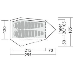 Robens Challenger 2 Exp - 2-Personen Zelt -Outdoor-Ausrüstung robens challenger 2 exp 2 personen zelt detail 10