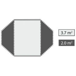 Robens Lodge 3 Exp - 3-Personen Zelt 18 Robens Lodge 3 Exp - 3-Personen Zelt -Outdoor-Ausrüstung robens lodge 3 exp 3 personen zelt detail 7