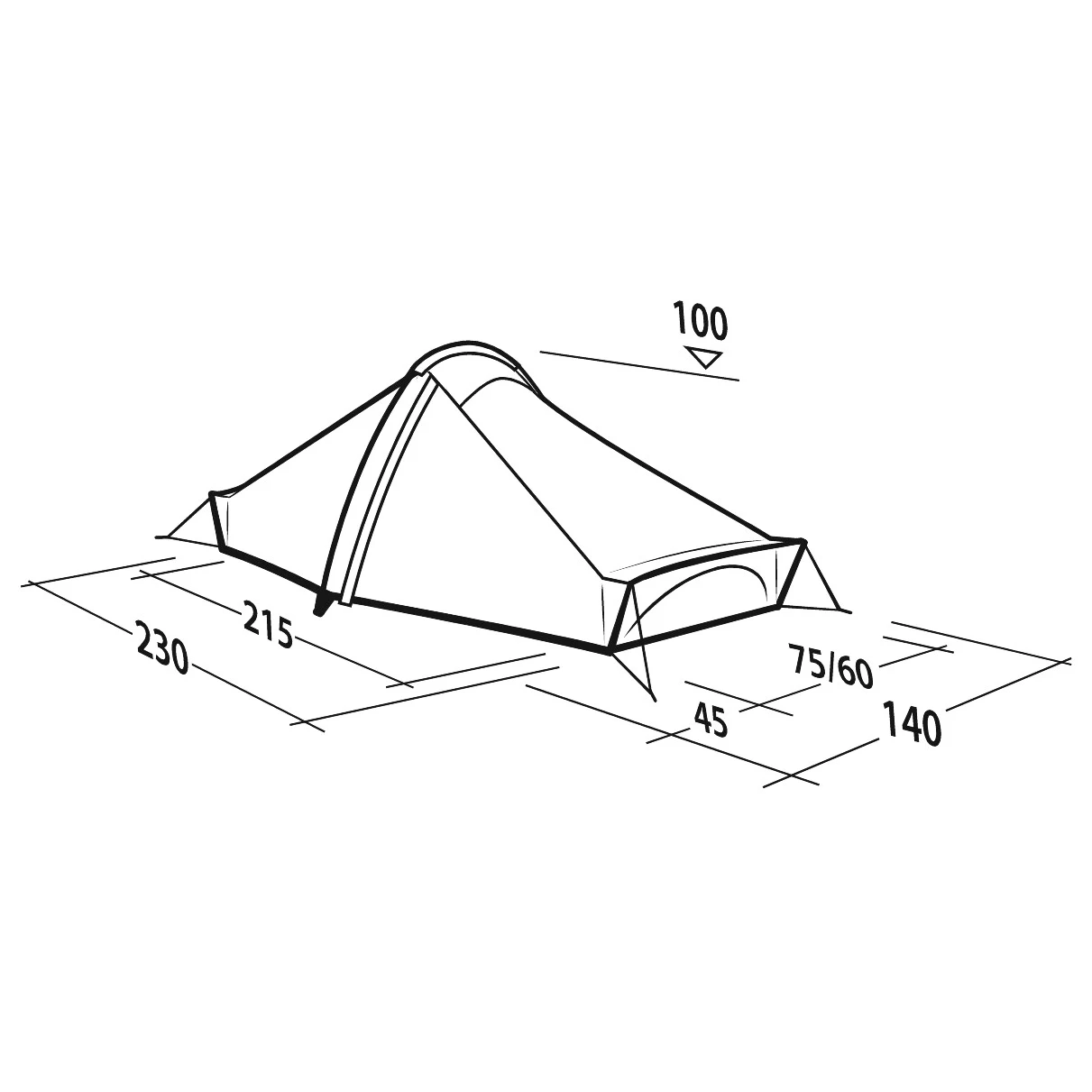 Robens Starlight 1 Exp - 1-Personen Zelt 6 Robens Starlight 1 Exp - 1-Personen Zelt – Bild 6
