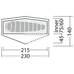Robens Starlight 1 Exp - 1-Personen Zelt 15 Robens Starlight 1 Exp - 1-Personen Zelt -Outdoor-Ausrüstung robens starlight 1 exp 1 personen zelt detail 8