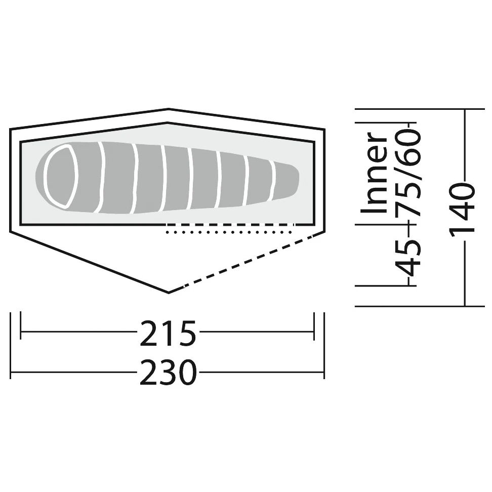 Robens Starlight 1 Exp - 1-Personen Zelt 8 Robens Starlight 1 Exp - 1-Personen Zelt – Bild 8
