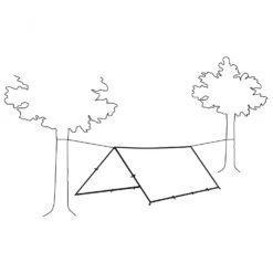 Robens Tarp 4 X 4 Trail Range - Tarp -Outdoor-Ausrüstung robens tarp 4 x 4 trail range tarp detail 6