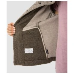 SALEWA Women's Sarner Undyed Wool Hooded Jacket - Wolljacke 12 SALEWA Women's Sarner Undyed Wool Hooded Jacket - Wolljacke -Outdoor-Ausrüstung salewa womens sarner undyed wool hooded jacket wolljacke detail 6