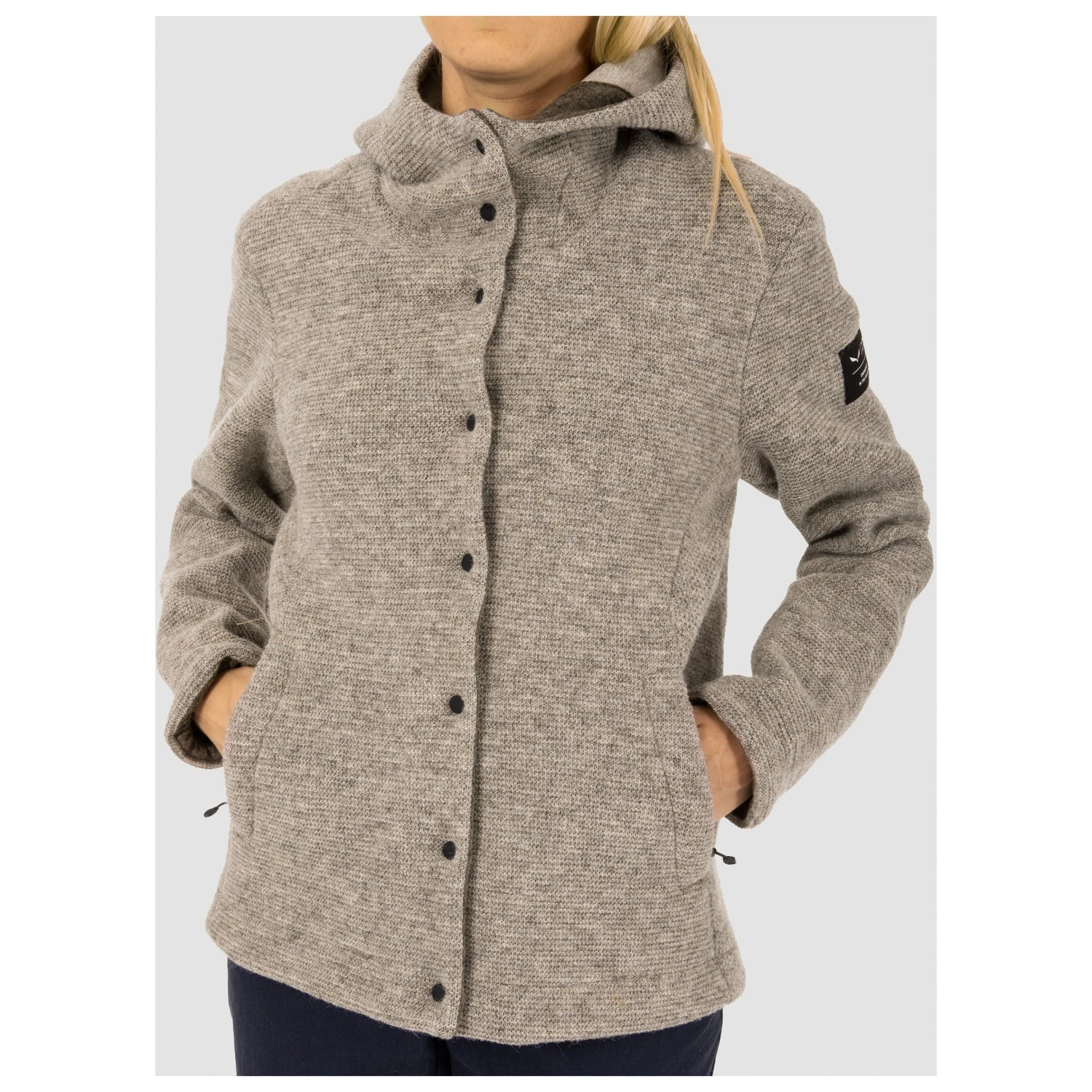 SALEWA Women's Sarner Undyed Wool Hooded Jacket - Wolljacke 7 SALEWA Women's Sarner Undyed Wool Hooded Jacket - Wolljacke – Bild 7