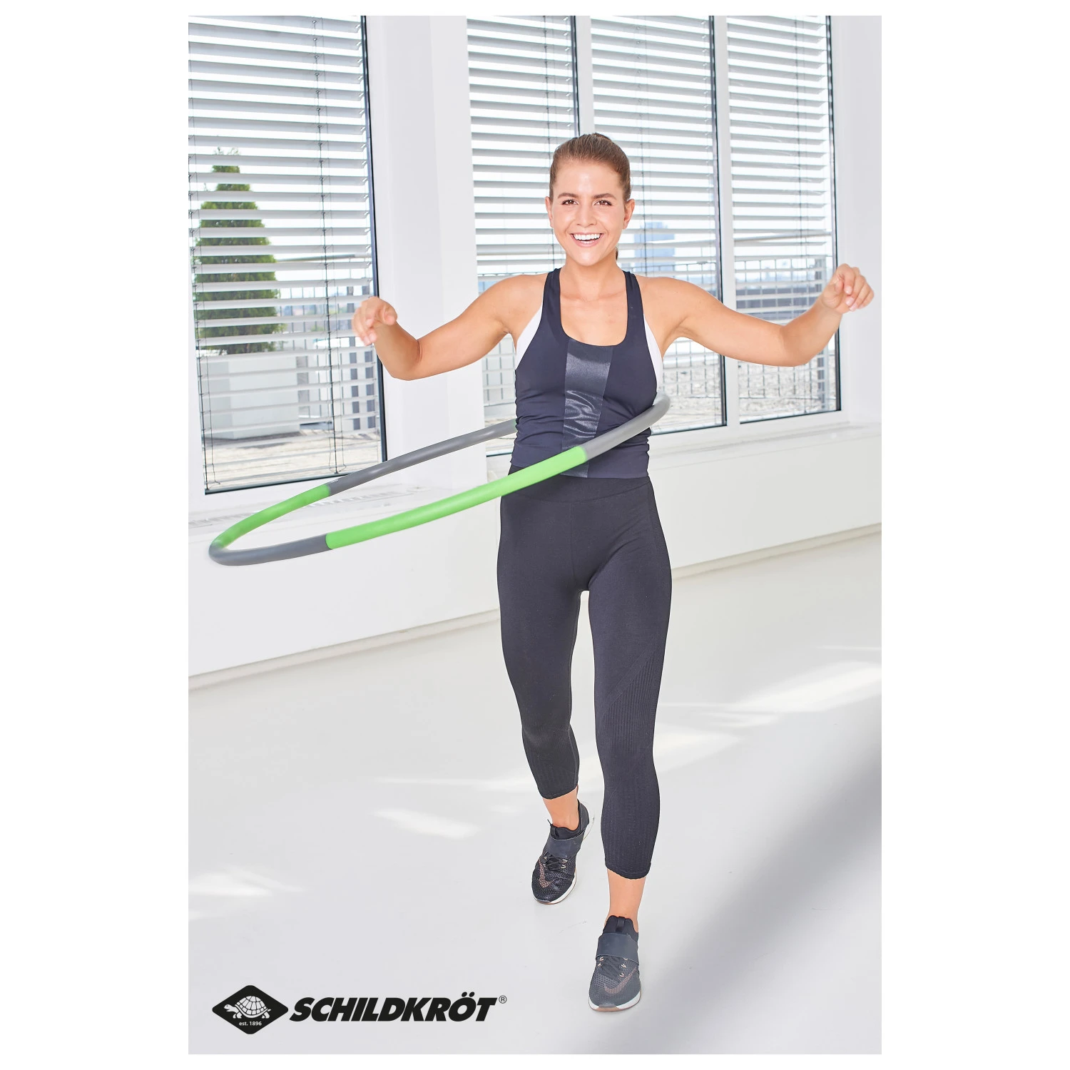 Fitness-Hoop Mit Massagewellen - Functional Training 3 Fitness-Hoop Mit Massagewellen - Functional Training – Bild 3
