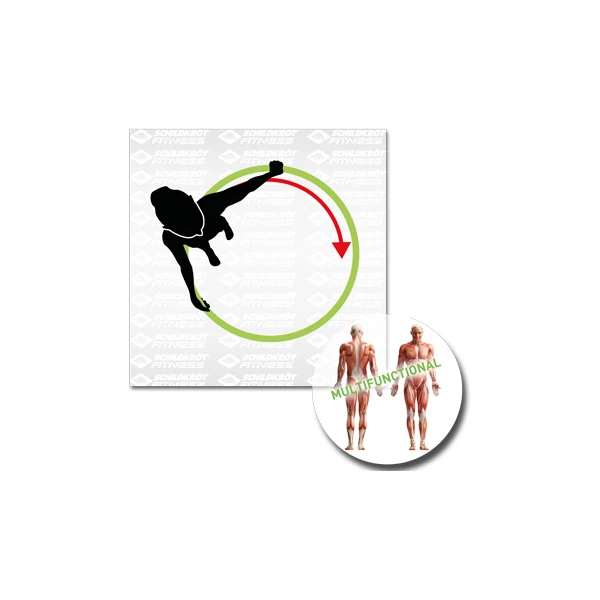 Fitness-Hoop Mit Massagewellen - Functional Training 5 Fitness-Hoop Mit Massagewellen - Functional Training – Bild 5