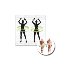 Fitness-Hoop Mit Massagewellen - Functional Training 13 Fitness-Hoop Mit Massagewellen - Functional Training -Outdoor-Ausrüstung schildkroet fitness fitness hoop mit massagewellen functional training detail 7