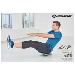 Fitnesskreisel Incl. Anti-Rutsch-Pad - Balancetrainer -Outdoor-Ausrüstung schildkroet fitness fitnesskreisel incl anti rutsch pad balancetrainer detail 12