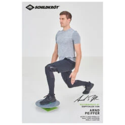 Fitnesskreisel Incl. Anti-Rutsch-Pad - Balancetrainer -Outdoor-Ausrüstung schildkroet fitness fitnesskreisel incl anti rutsch pad balancetrainer detail 9