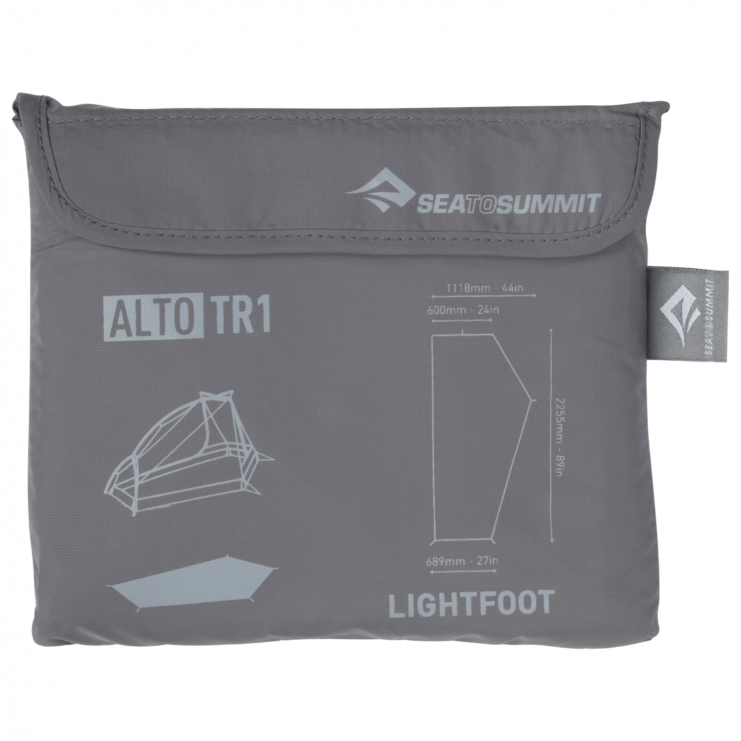Sea To Summit Alto TR1 Lightfoot - Zeltunterlage 2 Sea To Summit Alto TR1 Lightfoot - Zeltunterlage – Bild 2